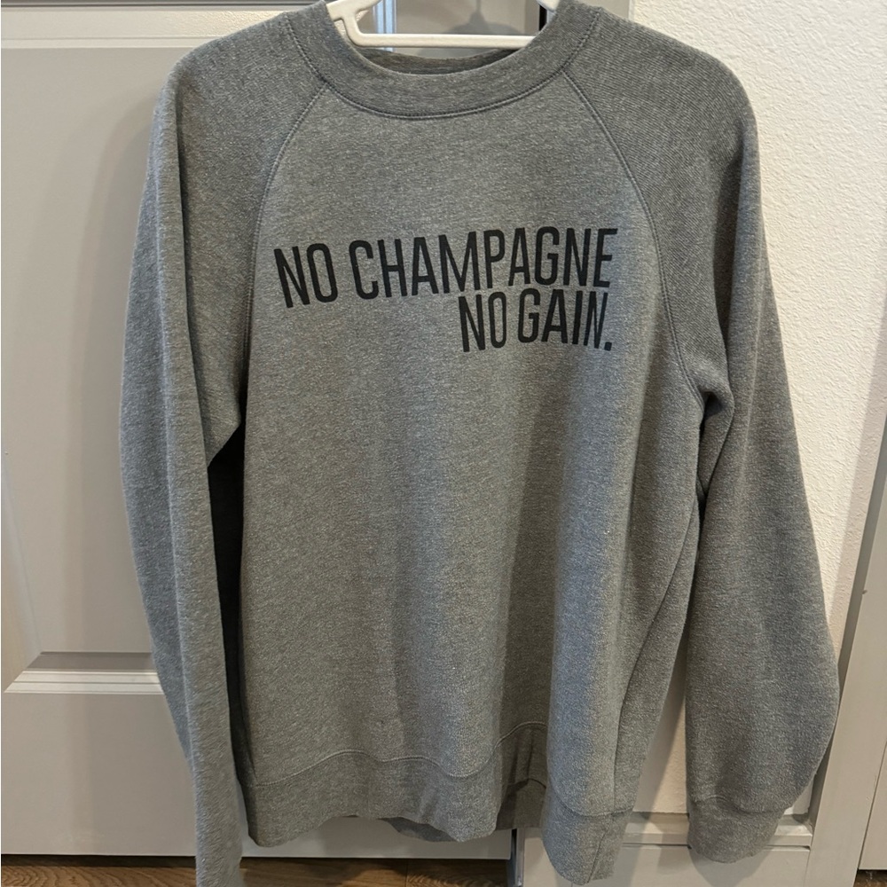 Brunette the label Champagne crewneck